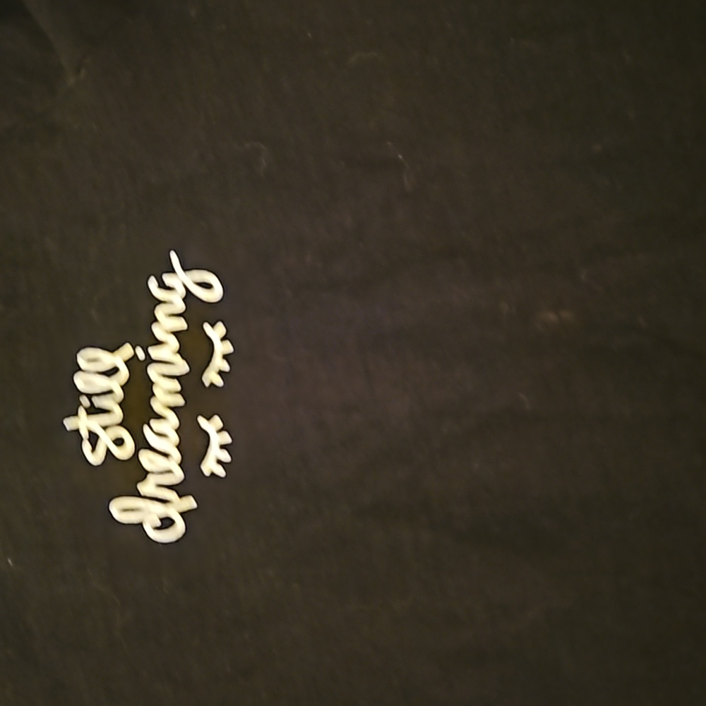 Old Navy Black “Still Dreaming” Graphic T-Shirt | Size Small - Picture 5 of 6